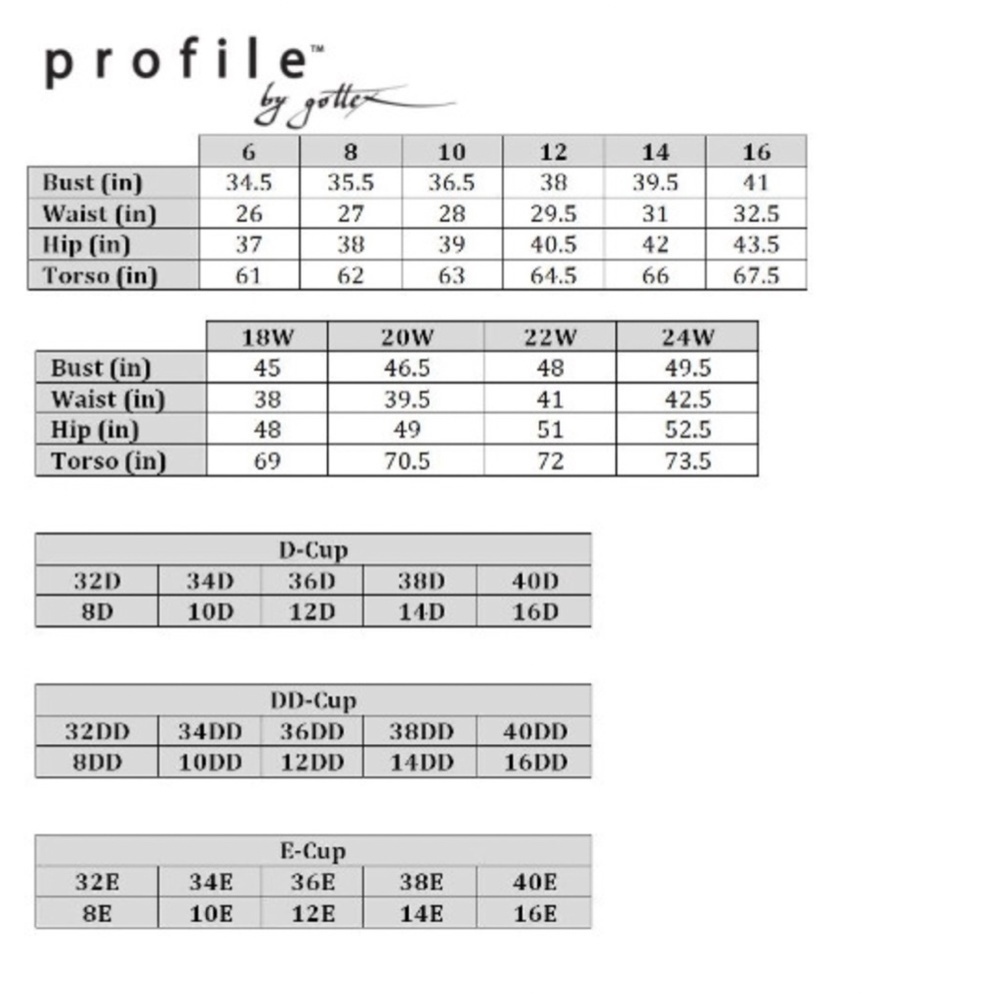 Profile by Gottex Dotty Underwire V-Neck Twist One Piece Swimsuit 10 White Black - Picture 8 of 8